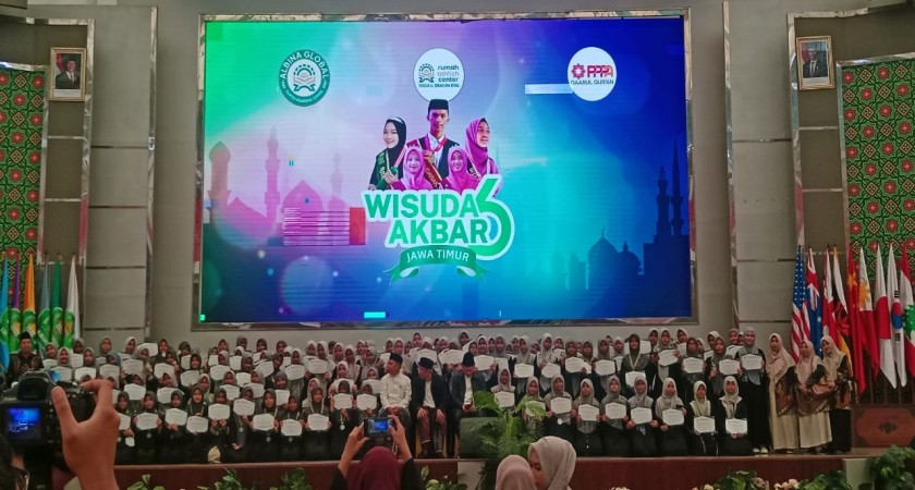 Wisuda Akbar Tahfdz Jawa Timur 6 Unisma Malang Digelar Hari Ini, Catat Jumlah Wisudawan Terbanyak
