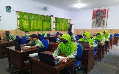 ANBK MTs Negeri Kota Probolinggo Berjalan Lancar dan Sukses